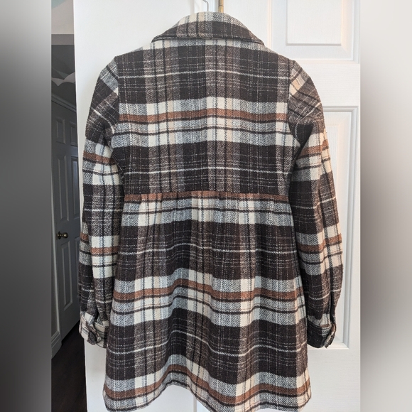 Plaid coat - Picture 5 of 5